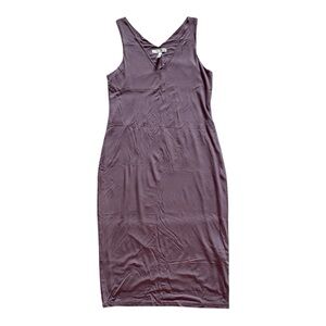 NWOT Final Touch Mauve Midi Dress
